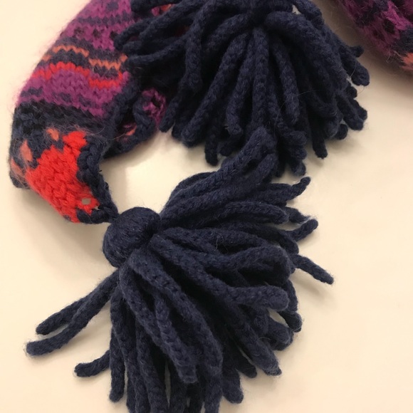 Marc By Marc Jacobs Wool Hat with Attached Scarf - Picture 3 of 8